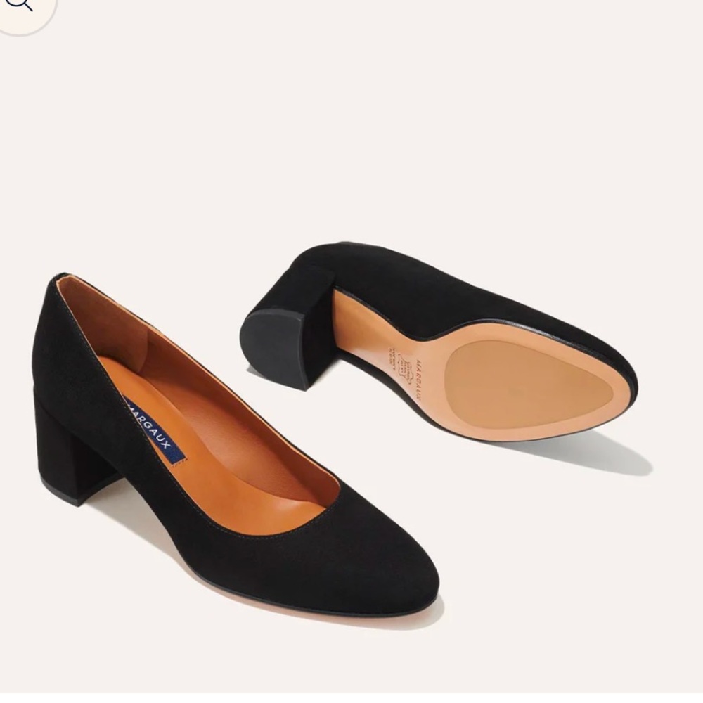 Margaux Block Heel Pumps
